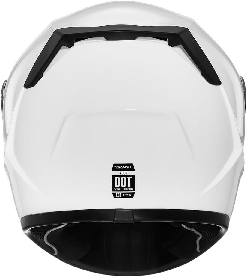 TRIANGLE Youth Kids Full Face Helmet with 2 Visors DOT Approved