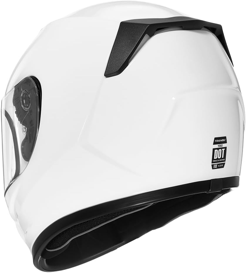 TRIANGLE Youth Kids Full Face Helmet with 2 Visors DOT Approved